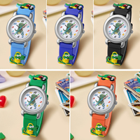 WJ-11486 gros dessin animé modèle enfants Silicone StrapWatch mignon enfant Quartz montre-bracelet Stock enfant montre-bracelet présent