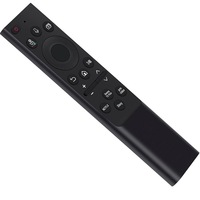 Control Remoto de Voz de Repuesto BN59-01385A BN59-01385B con Código de Aprendizaje y Silicona para Samsung Smart TV, Uso Doméstico