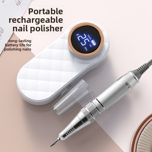 Ponceuse à <span class=keywords><strong>ongles</strong></span> en métal - Outil multifonctionnel portable pour le nail art et la manucure, pour le retrait et le polissage des <span class=keywords><strong>ongles</strong></span> MJQ-702 - Product Image 2