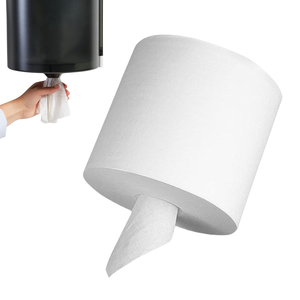 Le fabricant prend en charge la personnalisation de rouleaux de <span class=keywords><strong>papier</strong></span> essuie-tout blanc vierge en pâte de bois/TAD pour les mains, rouleaux de <span class=keywords><strong>papier</strong></span> pour usage commercial. - Product Image 2