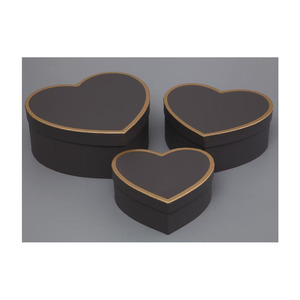 Cajas de papel de corazón con tapas (Juego de <span class=keywords><strong>3</strong></span>) - Product Image 2