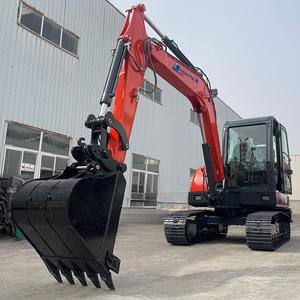 China <span class=keywords><strong>6</strong></span> Ton Graafmachine Yanmar Motor Constructie En Landbouw Grote Cabine Rupsgraafmachine - Product Image 6