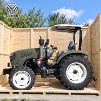 Tracteur agricole FULCORE avec contrepoids avant et arrière, haute efficacité de travail pour le labour rotatif, 4 roues motrices, livraison gratuite