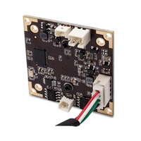 Smeiker SMK-USB3MP01H-L36 Módulo de Cámara USB 3MP H.264 WDR con Lente Ojo de Pez CMOS AR0331, Mini Webcam con Micrófono