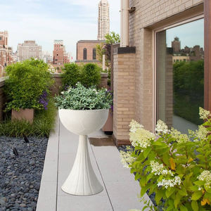 Chinese Lazy Garden <strong>Outdoor</strong> Modern <strong>Cheap</strong> Wholesale <strong>extra</strong> <strong>Large</strong> Size Plastic Plant <strong>Planters</strong> Flower Pot - Product Image 2