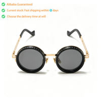 Lunettes de soleil polarisées créatives MOSI Modèle 8128, faites à la main, réglables, ND UV400, pour appareil photo – Idéales pour les voyages en extérieur, en métal, personnalisables