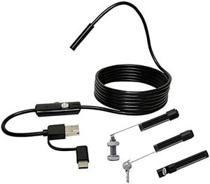 Kopen In Bulk Groothandel 7Mm 5Meter Zachte Kabel 3 In 1 Usb Cctv Endoscoop Riool Afvoer Camera 'S Inspectie Borescope Camera - Product Image 1