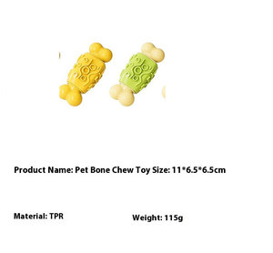 DongDong Unzerstörbares Hunde kau spielzeug Combo Neuheit TPR <span class=keywords><strong>Bone</strong></span> Design Interaktiver Fetch <span class=keywords><strong>Bone</strong></span> Teaser <span class=keywords><strong>Wand</strong></span> für Self Play - Product Image 6