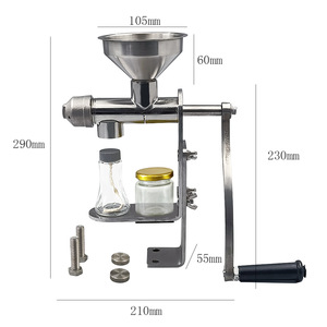 Extractor Manual <span class=keywords><strong>de</strong></span> <span class=keywords><strong>Prensa</strong></span> <span class=keywords><strong>de</strong></span> <span class=keywords><strong>Aceite</strong></span>, Máquina Pequeña <span class=keywords><strong>de</strong></span> Acero Inoxidable #304, Uso Doméstico - Product Image 5