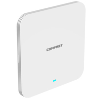 Comfast WiFi6 Plafond AP Point d'accès sans fil double bande AX3000 Routeur à usage domestique