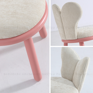 <span class=keywords><strong>Fauteuil</strong></span> <span class=keywords><strong>papillon</strong></span> moderne de style français Chaise de salle à manger <span class=keywords><strong>rose</strong></span> mignonne de haute qualité pour hôtel, maison, salon, appartement ou villa - Product Image 6