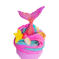 Ensemble Cadeau de Bombes de Bain Amusantes Personnalisées en Gros pour Enfants – Bombes de Bain Sirène Luxueuses et Naturelles avec Étiquette Privée pour Usine