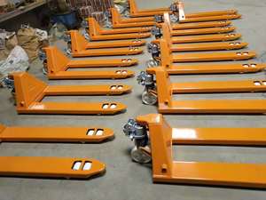 Alat penanganan bahan kargo pemuat tangan truk palet Jack 3 Ton Forklift Manual 2000kg 2500kg 5000kg - Product Image 4