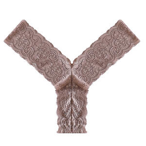 Perizoma di grandi dimensioni da <span class=keywords><strong>donna</strong></span> grasso MM Sexy in pizzo caldo a vita alta a forma di V pantaloni commercio estero da 125.00kg - Product Image 1