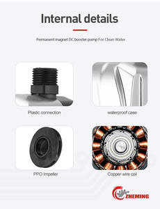Pompe à eau à démarrage <span class=keywords><strong>automatique</strong></span> DC, chauffe-eau domestique, booster, pompe solaire <span class=keywords><strong>pour</strong></span> puits, aimant permanent - Product Image 5