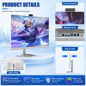 คอมพิวเตอร์ออลอินวัน Core I5 ขนาด 27 นิ้ว DDR4 SSD+HDD สำหรับธุรกิจ จอแสดงผล 1080p ซีพียูรุ่นที่ 13 แบบ Octa-Core พร้อมกราฟิก UHD F270-i5 13420H F270 Al - Product Image 2