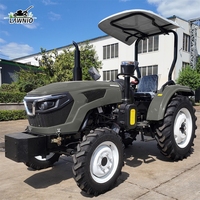 Se Buscan Socios a Largo Plazo: Tractor de Ruedas LAWNIO con Freno de Aire Opcional, Alta Eficiencia de Trabajo para Huertos, Tractor 4x4