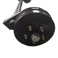Essieu de torsion pour remorque caravane RV moto Camp Sidecar 7000lbs