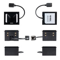 Escáner de Código de Barras de Terminal de Pago con Código QR 1D/2D de Montaje Fijo Effon TD27, Interfaz USB, IP67, Resistente a Golpes, Sensor CMOS, 300 Escaneos/Seg
