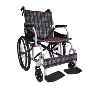 Manual Wheelchair Aluminum Alloy Lightweight Foldable Chair With Wheels For Home And Medical Use - Product Image 5