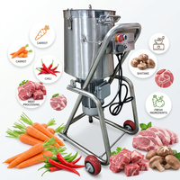 Hachoir Universel à Pâte de Citronnelle 32L/50L pour Légumes/Fruits/Viandes/Herbes/Feuilles Sèches/Menthe