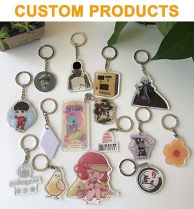 Llavero Acrílico Personalizado con Diseño de Personajes de Dibujos Animados - Product Image 6