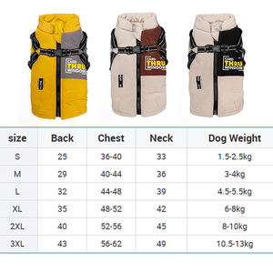 Penjualan Terbaik katun poliester tahan air ringan tahan angin merek besar desainer kustom lembut berpori mantel anjing Musim Dingin - Product Image 4