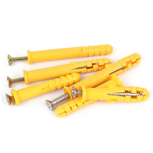 Anclaje de expansión de nailon de alta resistencia, anclaje de plástico para pared con tornillo para paneles de yeso de acero inoxidable o zincado en color - Product Image 2