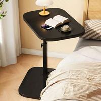 Table de chevet pliable réglable en hauteur avec roues bureau d'ordinateur portable table de chevet roulante pour chambre salon dortoir