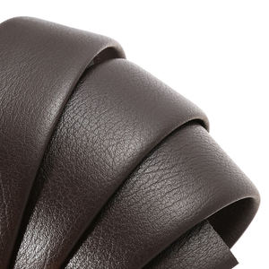 Cinturón OEM de fábrica al por mayor para hombres, correa de cuero de vaca de 3,5 cm, correa de cuero de trinquete sin hebilla, tira de cinturón de cuero automático - Product Image 6