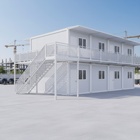 Maisons modulaires préfabriquées TOPPRE, conteneurs de 20 pieds, conteneurs de 40 pieds, dortoirs démontables, bureaux pour travailleurs, bâtiments en conteneurs, maisons en conteneurs