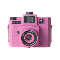 Appareil photo argentique professionnel Holga 120GCFN à prix d'usine, en plastique, pour mariage, format moyen classique, objectif F/8 60mm, étanche