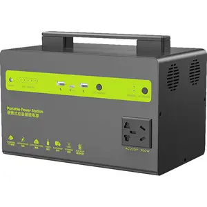 New Model 300 Watt AC DC Output Industrial Backup Battery Solar Generator 300W Portable Power Station