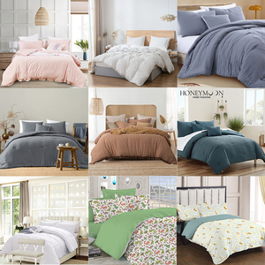 Ensemble de literie en tissu personnalisé, taille double, Queen size, King - Product Image 6