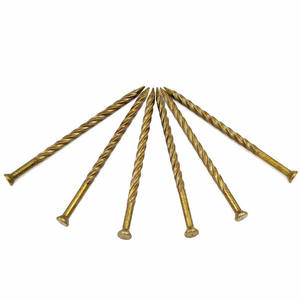 制造商木工铁钉托盘螺纹钢地板钉彩色电镀螺纹钉 - Product Image 2