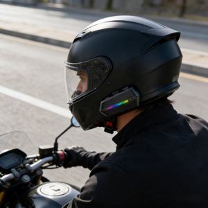 Intercom Bluetooth <span class=keywords><strong>pour</strong></span> <span class=keywords><strong>casque</strong></span> de <span class=keywords><strong>moto</strong></span> avec batterie 800 mAh, style tendance, montage séparé, <span class=keywords><strong>écouteur</strong></span>s, réglage en usine - Product Image 2