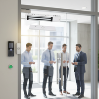 Serrure de porte magnétique intelligente professionnelle DFD 600lbs, sans clé, avec retour de signal, type surveillé, pour la sécurité des portes de sortie incendie industrielles