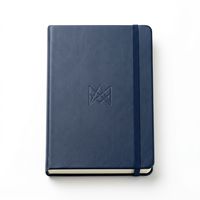 Carnet personnalisé doux et gaufré avec élastique, journal intime, bloc-notes pour la lecture quotidienne à la maison et le journalisation