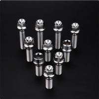 Vis à tête Torx/hexagonales externes, boulons de roue automobiles haute résistance, boulons de roue en alliage