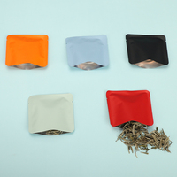 Mini feuille d'aluminium personnalisable, sachets d'emballage à trois côtés, pour le thé vert, le blé et la poudre de blé, café, 2 pièces, 5g, 10g, 20g, 30g