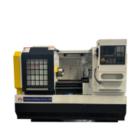 Torno CNC Horizontal de Alta Precisión CK6140Q con Control GSK para Trabajo Mediano