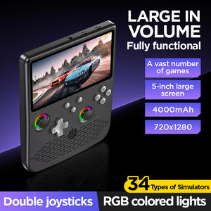 H5 5Inch IPS Screen Pocket Game Console 64G Linux System RGB <b>Lighting</b> Video <b>gaming</b> player Consola 4000mAh Battery - Product Image 4