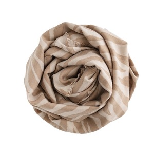 Bufanda de Estilo Europeo/Americano, Nueva Colección Otoño/Invierno, Gruesa, con Estampado de Cebra, Imitación de Cachemira, para Mujer, Protección Contra <span class=keywords><strong>el</strong></span> Frío - Product Image 5