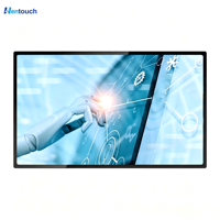 Moniteur interactif LCD tactile Android 27 32 43 55 65 pouces, résolution 2K 4K, interface USB DVI, nouveau, fabrication OEM, montage mural