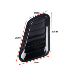 汽车通用装饰发动机罩通风口盖发动机罩汽车气流贴纸汽车车身质量最好 - Product Image 2