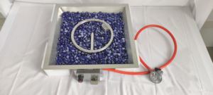 طقم شعلة موقد نار مربع الشكل للبيع المباشر، يعمل بالغاز الطبيعي، دفاية خارجية - Product Image 6