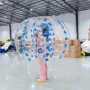 Ballon de collision gonflable personnalisé en usine, haute qualité, PVC/TPU transparent - Product Image 6