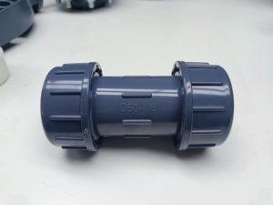 <span class=keywords><strong>Accessori</strong></span> di accoppiamento a compressione <span class=keywords><strong>in</strong></span> <span class=keywords><strong>pvc</strong></span> bianco grigio plastica <span class=keywords><strong>per</strong></span> raccordi <span class=keywords><strong>per</strong></span> <span class=keywords><strong>tubi</strong></span> idraulici - Product Image 2