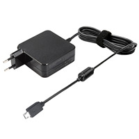 Adaptor AC catu daya Port USB MINI 45W pengisi daya Notebook PD untuk ASUS Lenovo Dell