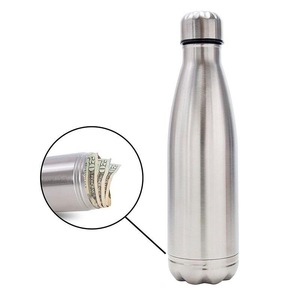 750ml Cola hình chai nước với ngăn lưu trữ bí mật Stash Pill an toàn bằng thép không gỉ cốc Pill hộp chai - Product Image 1